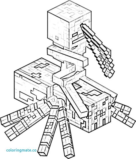 Minecraft Skeleton Drawing at GetDrawings | Free download