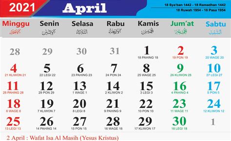 Download Kalender Nasional Dan Jawa 2021 Download Kalender 2021