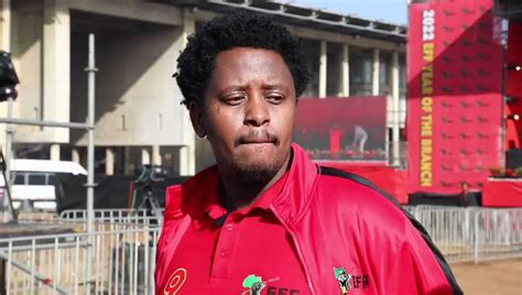 Economic Freedom Fighters On Twitter Must Watch National Spokesperson Sinawo Thambo Says