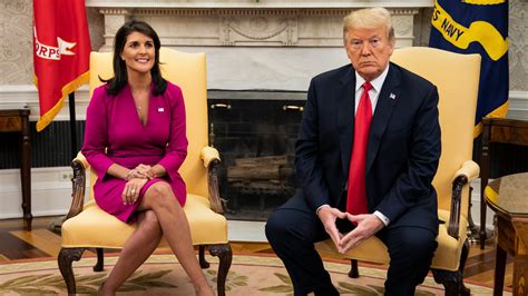 Nikki Haley To Resign As Trump’s Ambassador To The U N The New York Times