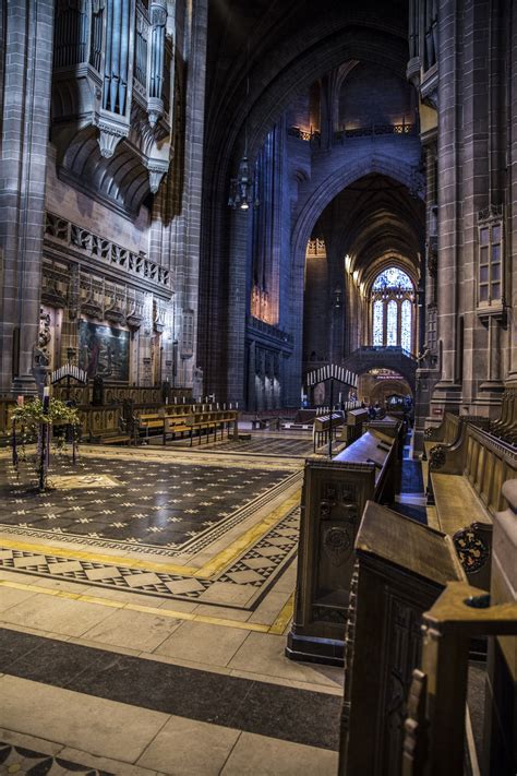 Interior Of Liverpool Cathedral Free Stock Photo Public Domain Pictures