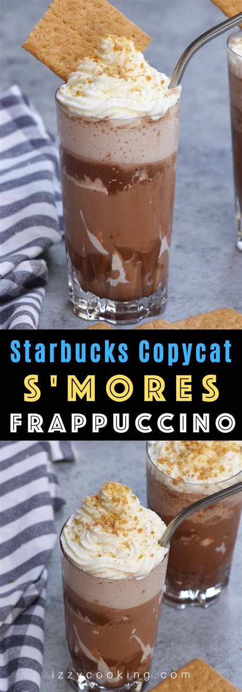 Smores Frappuccino Recipe Video Starbucks Frappuccino Recipe