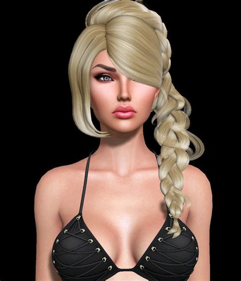 • the models are available in 0 different. 3D model Jaga Female hair style 3d rigged 3D model VR / AR ...