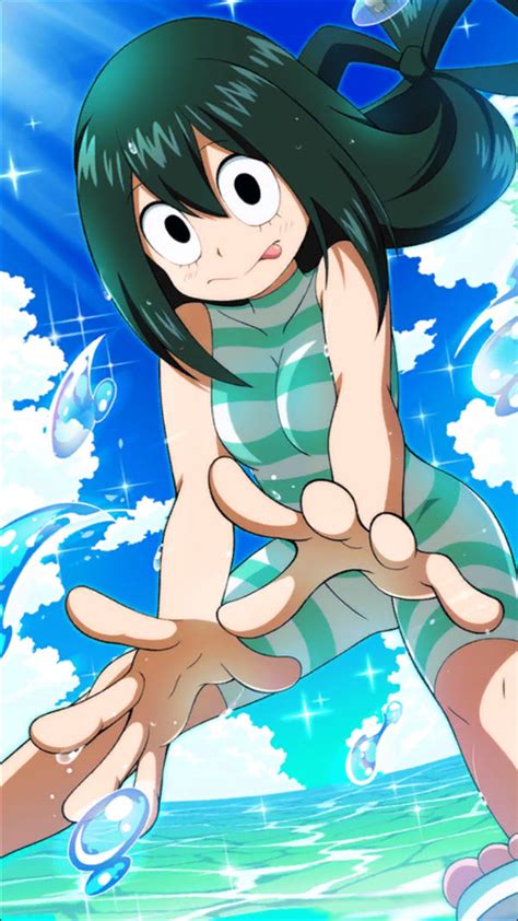 Mha Smash Tap Swimsuit Tsuyu 2 By Falconburst322 On Deviantart