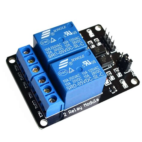 2 Channel 5v Relay Module Arduino Compatible
