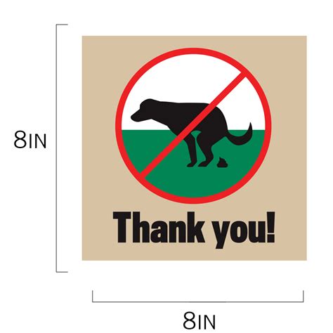 No Dog Poop Sign Tex Visions