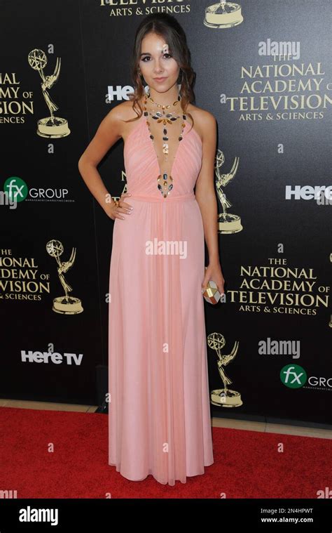 Haley Pullos Arrives At The 41st Annual Daytime Emmy Awards At The