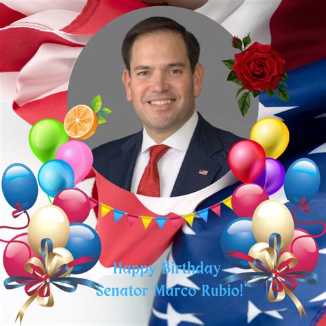 Happy Birthday Senator Marco Rubio Hearts Forever