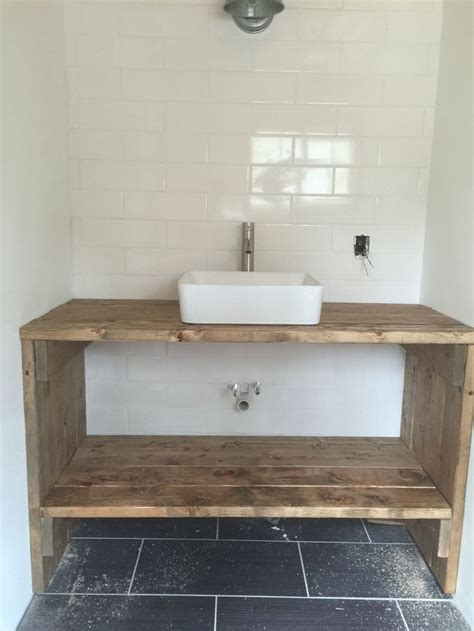 When choosing the interior filling of the vanity unit with functional elements, you should be guided by. Homemade Vanity from 2x6 boards | Bathroom cabinets diy ...