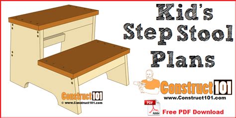 Step Stool Plans Woodworking Blueprint ~ Woodworking Design