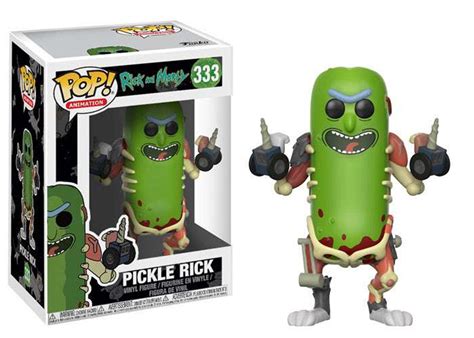 Funko Rick Morty Funko Pop Animation Pickle Rick Vinyl Figure 333 Toywiz
