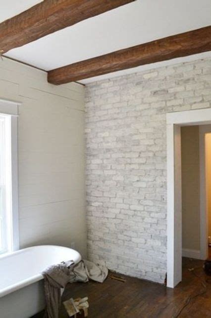 I love soup weather and the convenience of making a big pot of keywords: 37 Impressive Whitewashed Brick Walls Designs - DigsDigs