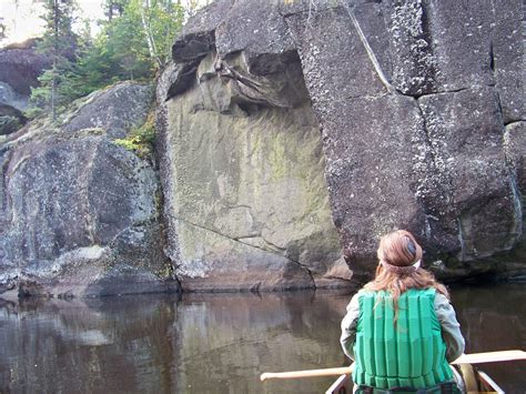 Bwca Pictographs Boundary Waters Listening Point General Discussion