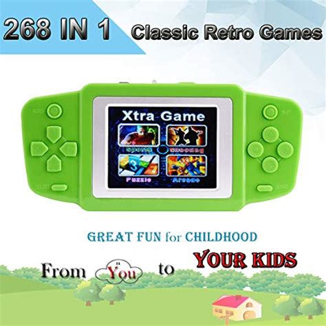 Beico Handheld Games For Kids With Built In 218 Classic Retro Video