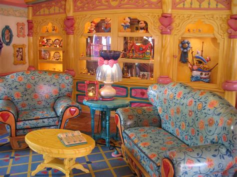 Minnie Country House Living Room Disney Decor Walt Disney