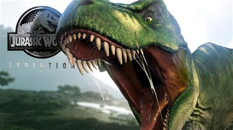 Tyrannosaurus Rex The Wildlife Of Jurassic World Evolution 4k Youtube