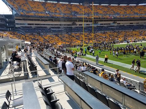 Pittsburgh Steelers Seating Guide - Heinz Field - RateYourSeats.com