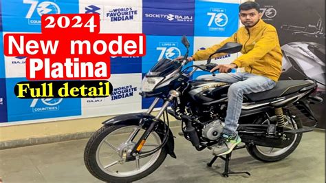 New Bajaj Platina New Model Platina 2024 Full Review 2024 Model