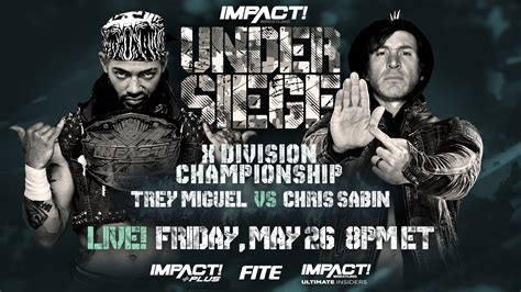 Trey Miguel To Defend His Title Against X Division Pioneer Chris Sabin