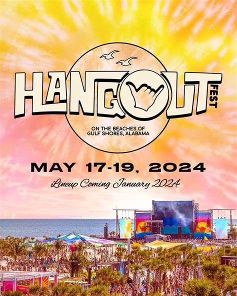 hangout music festival announces 2024 dates grooveist