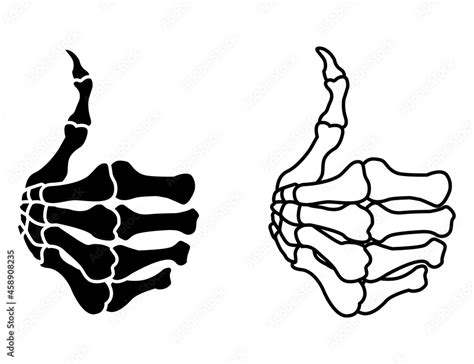 Thumbs Up Skeleton Hand Symbol Svg Skeleton Hands Svg Ok Skeleton The Best Porn Website
