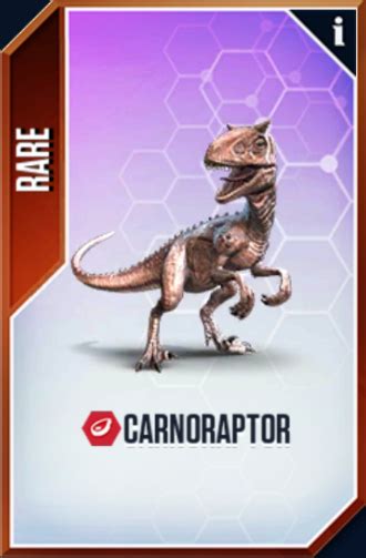 Carnoraptor Jurassic World The Game Wiki Fandom