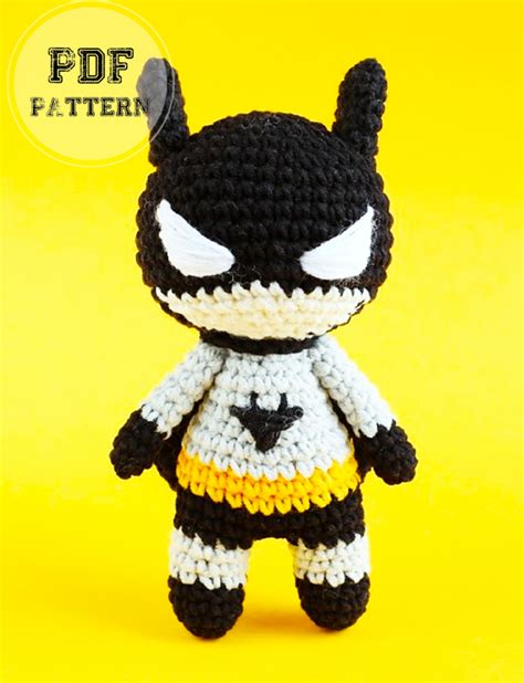 Crochet Little Batman Amigurumi Pdf Free Pattern