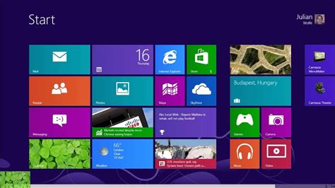 Getting Started With Windows 8 The Start Screen Youtube