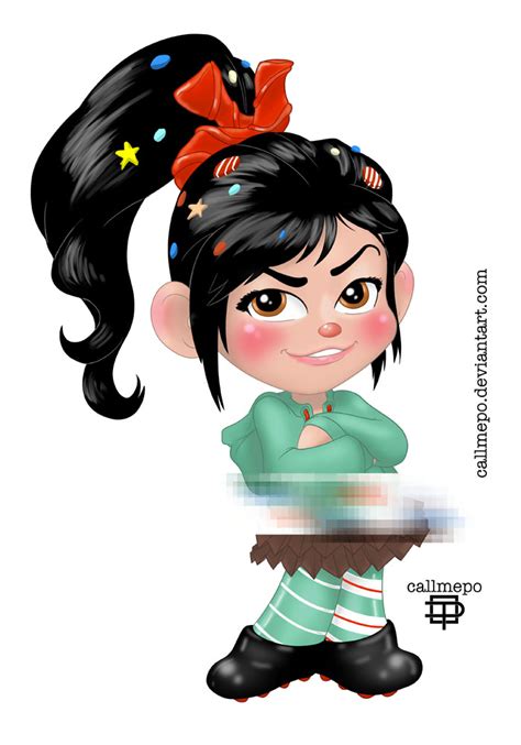 Vanellope Wreck It Ralph Fan Art 34855763 Fanpop