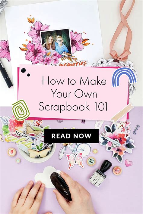 ﻿how To Make Your Own Scrapbook 101 Scrapbook Materials Scrapbook
