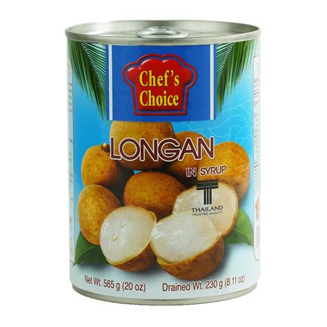 Chefs Choice Longan In Syrup 20 Oz 24 Count Vifon International Inc