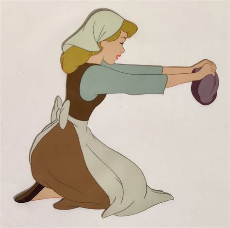 Animation Collection Original Production Animation Cel Of Cinderella