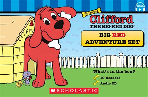 Clifford Big Red Adventure Boxed Set With Cd And Storyplus Scholastic