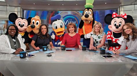 A Behind The Scenes Look At Abcs ‘the View Walt Disney World Resort