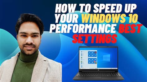 How To Speed Up Your Windows 10 Performance Best Settings 2022 Youtube