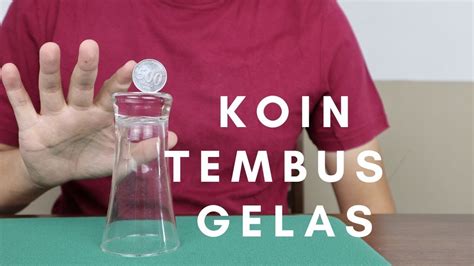 Rahasia Koin Tembus Gelas Tanpa Alat Professional Version Youtube