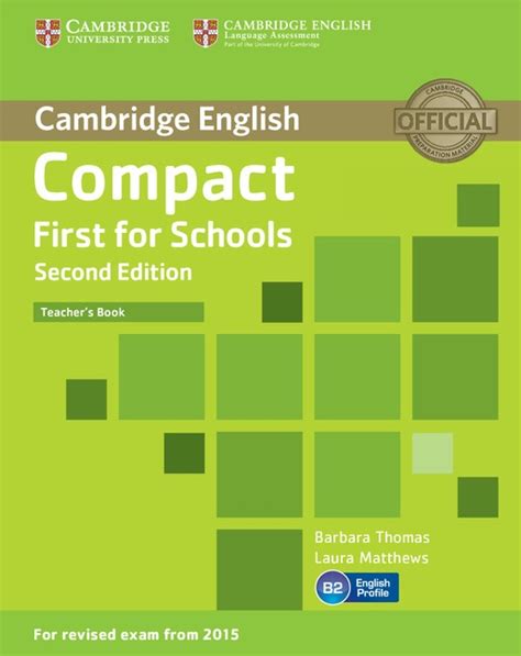 Compact First For Schools 2nd Edition Teacher´s Book Cambridge