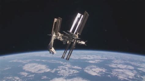 Esa Iss With Space Shuttle Endeavour And Atv 2 Docked
