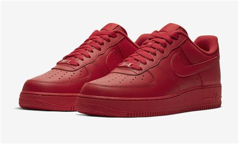 Official Images Nike Air Force 1 Low Triple Red