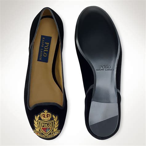 See more ideas about polo shoes, shoes, polo ralph lauren. Polo Ralph Lauren Velvet Matalyn Loafer in Black - Lyst
