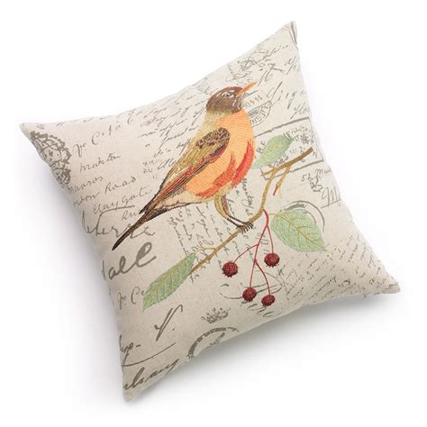 Terry Bird Decorative Pillow Decorative Pillows Pillows Throw Pillows