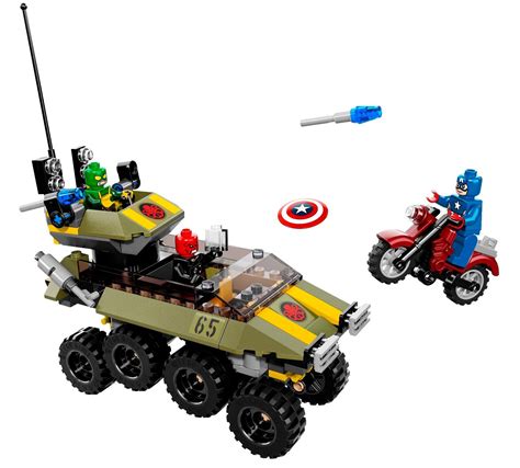 2014 Lego Marvel Captain America Vs Hydra 76017 Set Photos Preview