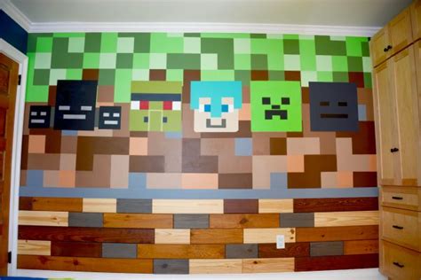 Need A Few Minecraft Ideas For Your Kids Bedroom Heres What We Did