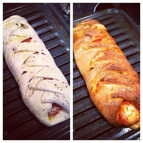 Such and easy and delicious idea. Pillsbury, Pepperoni and Dough pizza on Pinterest
