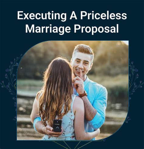 Executing A Priceless Marriage Proposal Infographic Infographic Plaza