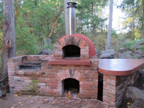 Wood • bbq grill size: Pizza oven and BBQ grill | Pizza oven, Diy pizza oven ...