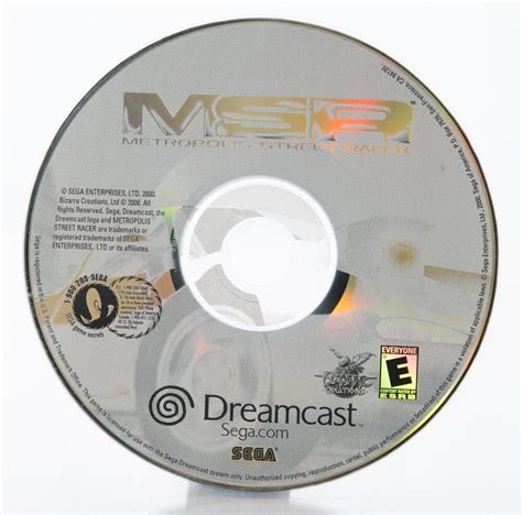 Metropolis Street Racer Sega Dreamcast Gamestop