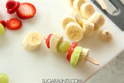 Frozen Fruit Kabobs Snack The Ot Toolbox
