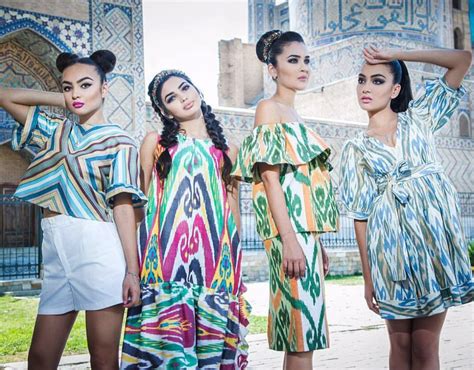 Узбекская женская одежда 82 фото