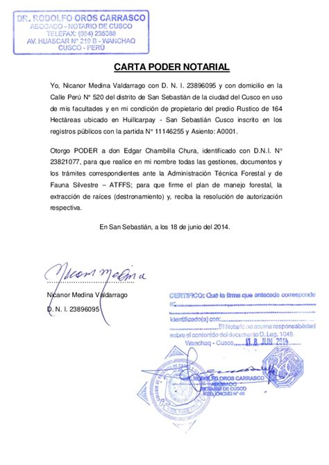 0 Result Images Of Modelo Carta Poder Notarial Peru Png Image Collection